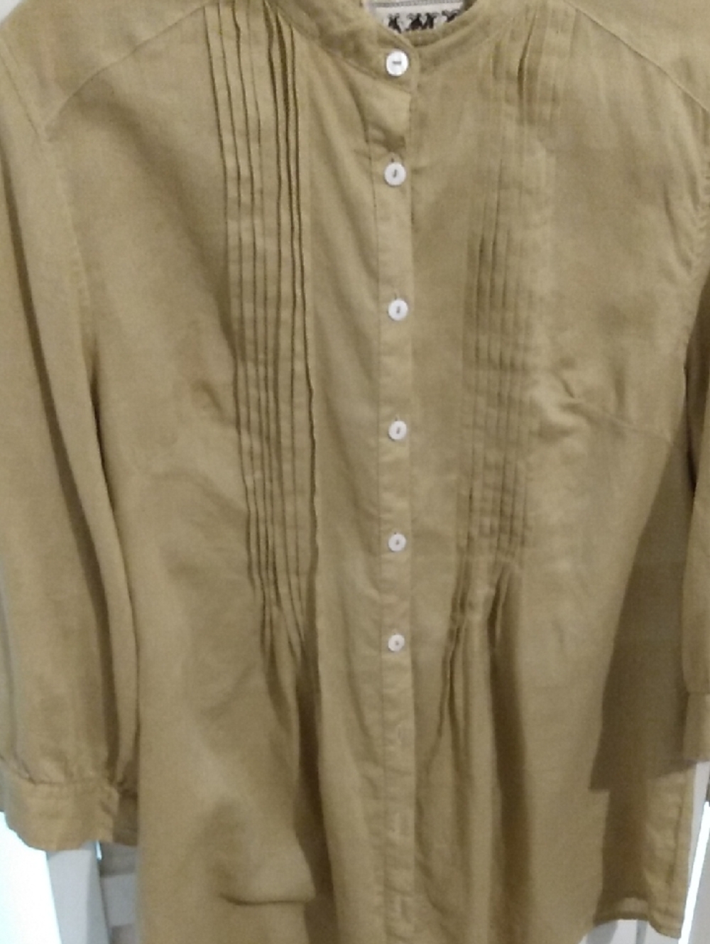 Tan Summer Shirt By AMX